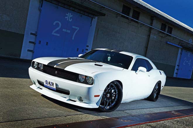 ダッジチャレンジャーdodge Challenger まさに 挑戦者 Azzurre Motoring