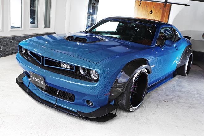 LUXZ EDGE CUSTOMS CHALLENGER S、2015y DODGE CHALLENGER R/T PLUS SHAKER