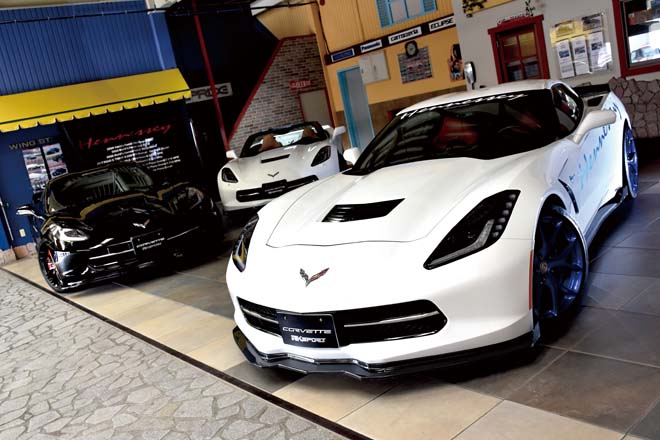 RK SPORT CARBON FIBER & GLASS FIBER BODY KIT FOR CORVETTE