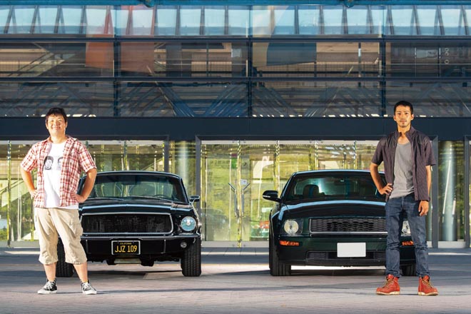 '68 FORD MUSTANG、'08 FORD MUSTANG US BULLITT