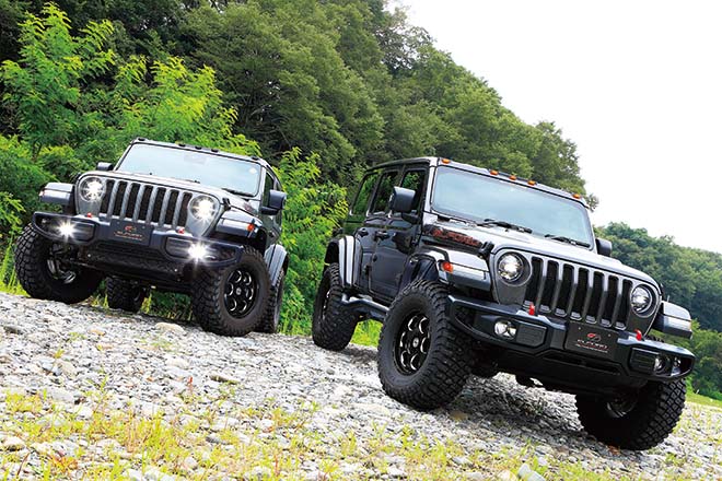 JL WRANGLER UNLIMITED SAHARA、JL WRANGLER RUBICON